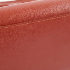 Prada Saffiano Leather Tote Tan