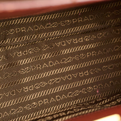 Prada Saffiano Leather Tote Tan