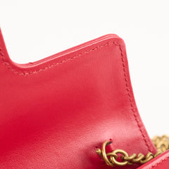 Gucci Super Mini Marmont Red Bag