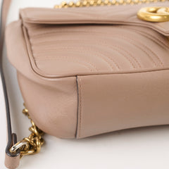 Gucci Small Marmont Bag Dusty Pink