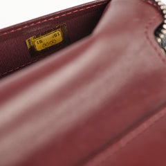 Chanel Long Wallet Black Lambskin