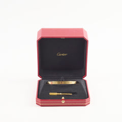 Cartier Love Bracelet Yellow Gold Size 19