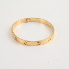 Cartier Love Bracelet Yellow Gold Size 19