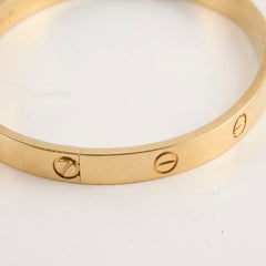 Cartier Love Bracelet Yellow Gold Size 19
