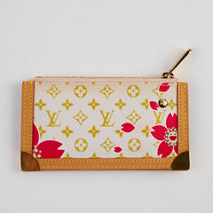 Louis Vuitton Cherry Blossom Pochette Cle Coin Case