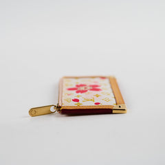 Louis Vuitton Cherry Blossom Pochette Cle Coin Case