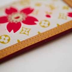 Louis Vuitton Cherry Blossom Pochette Cle Coin Case