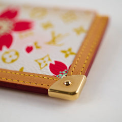Louis Vuitton Cherry Blossom Pochette Cle Coin Case