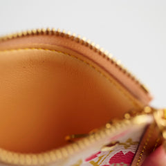 Louis Vuitton Cherry Blossom Pochette Cle Coin Case
