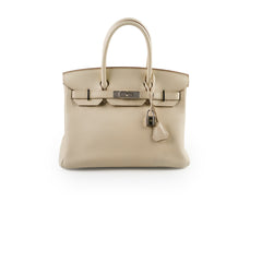 Hermes Birkin 30 Craie A Stamp