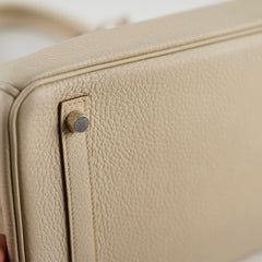 Hermes Birkin 30 Craie A Stamp