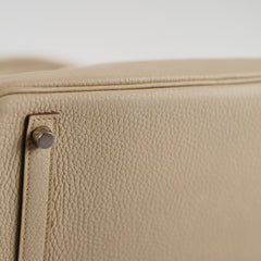 Hermes Birkin 30 Craie A Stamp