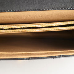 Chanel Seasonal Pearl Flap Bag Black