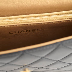 Chanel Seasonal Pearl Flap Bag Black