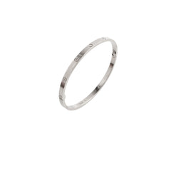 Cartier Small Model Love Bracelet White Gold Size 18