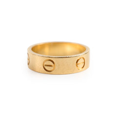 Cartier Love Ring Classic Model  Size 54 Yellow Gold