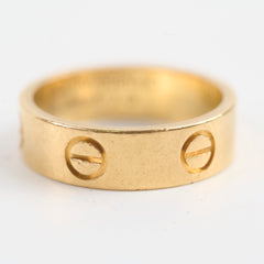 Cartier Love Ring Classic Model  Size 54 Yellow Gold