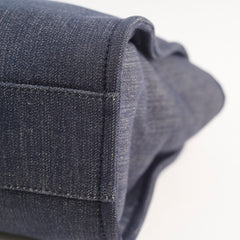 Chanel Small Deauville Tote Navy