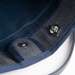 Chanel Small Deauville Tote Navy