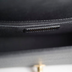 Chanel Boy Old Medium Chevron Caviar Black