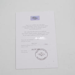 Van Cleef & Arpels Sweet Alhambra Ring Size 51 Rose Gold