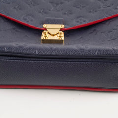 Louis Vuitton Pochette Metis Navy Empreinte