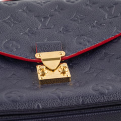 Louis Vuitton Pochette Metis Navy Empreinte