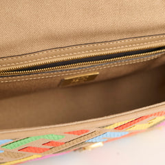 Fendi Baguette Multicolor Medium Shoulder Bag