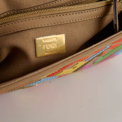Fendi Baguette Multicolor Medium Shoulder Bag