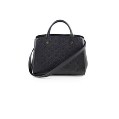 Louis Vuitton Montaigne MM Empreinte Black