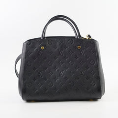 Louis Vuitton Montaigne MM Empreinte Black