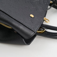 Louis Vuitton Montaigne MM Empreinte Black
