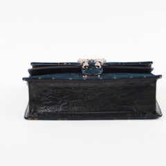 Gucci Dionysus Small Shoulder Bag Navy Velvet