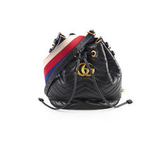 Gucci Marmont Bucket Bag Black