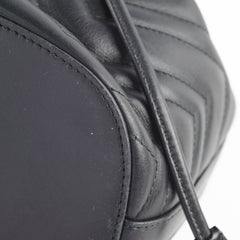 Gucci Marmont Bucket Bag Black