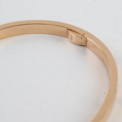 Cartier Small Model 10 Diamond Love Bracelet Pink Gold Size 16