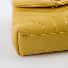 Saint Laurent Toy Lou Mustard Yellow
