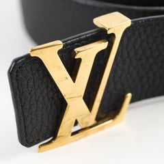 Louis Vuitton Men's Leather Reversible Belt Size 95 Black/Tan