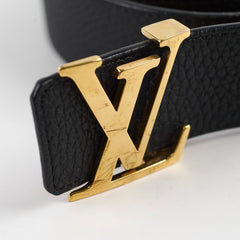 Louis Vuitton Men's Leather Reversible Belt Size 95 Black/Tan