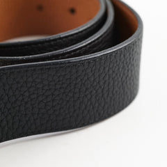 Louis Vuitton Men's Leather Reversible Belt Size 95 Black/Tan