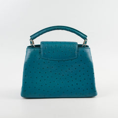 Louis Vuitton Capucines BB Ostrich Blue