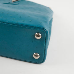 Louis Vuitton Capucines BB Ostrich Blue