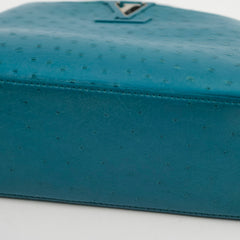 Louis Vuitton Capucines BB Ostrich Blue