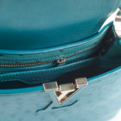 Louis Vuitton Capucines BB Ostrich Blue
