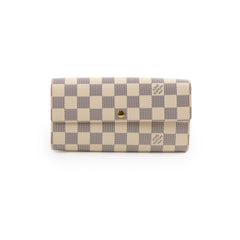Louis Vuitton Sarah Wallet Damier Azur