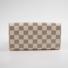 Louis Vuitton Sarah Wallet Damier Azur
