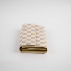 Louis Vuitton Sarah Wallet Damier Azur