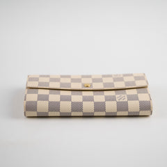 Louis Vuitton Sarah Wallet Damier Azur