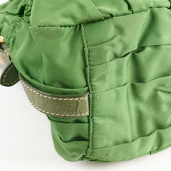 Prada Nylon Tessuto Guafre Bag Green