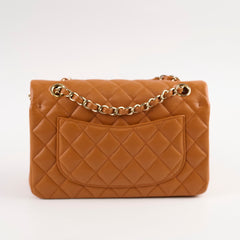Chanel Small Classic Double Flap Caramel Cavia